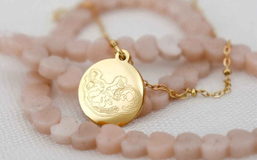 birthlines echo gravure ketting