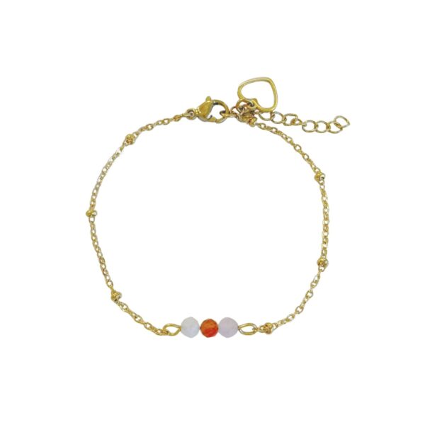 kinderwens armbandje edelstenen goud