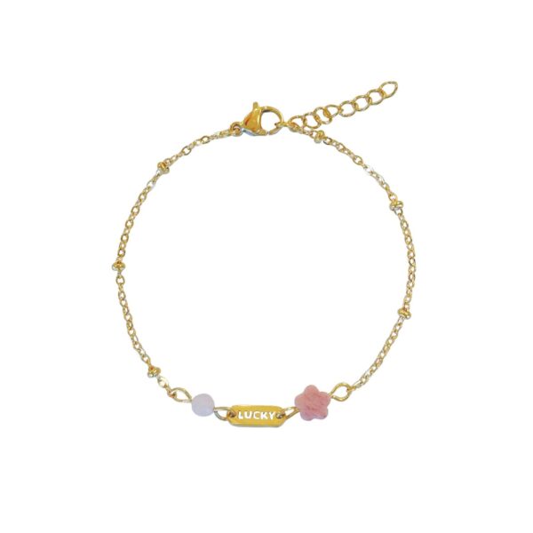 geluksarmbandje goud