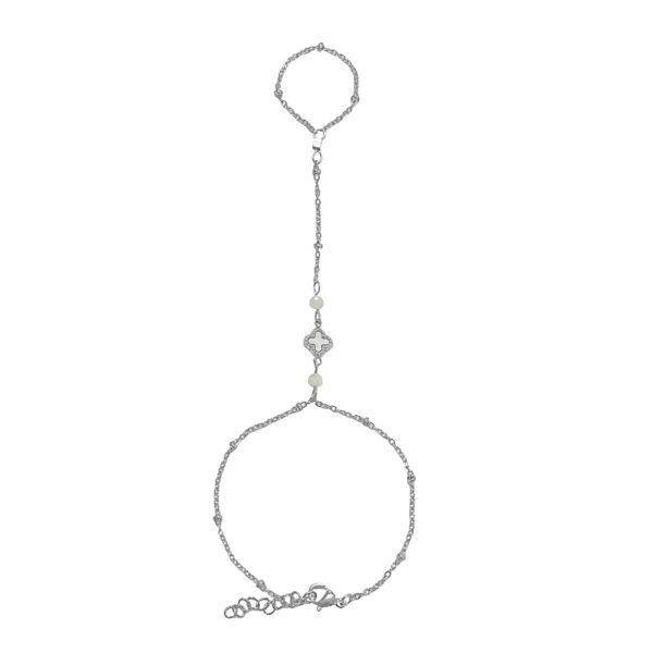 handketting maansteen zilver