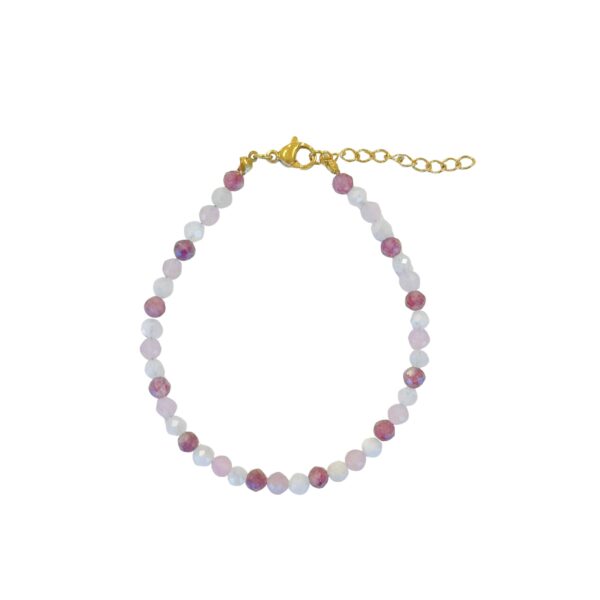 lepidoliet maansteen rozenkwarts