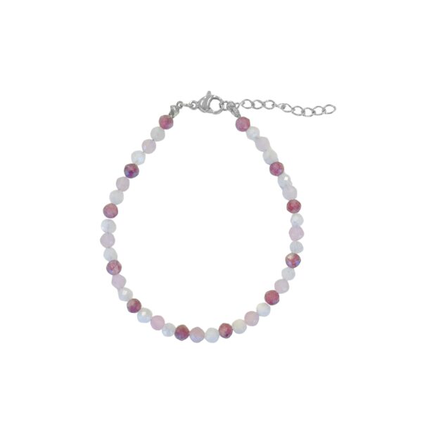 rozenkwarts maansteen lepidoliet