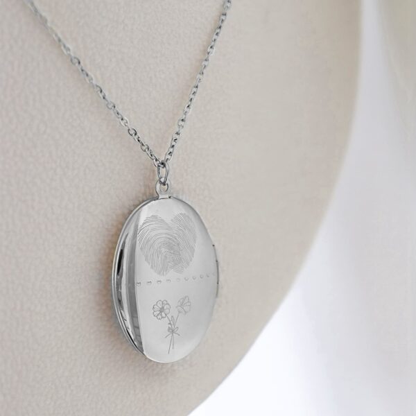 medaillon ketting met foto
