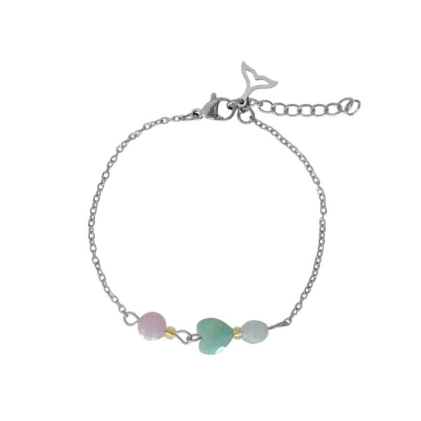 armbandje vrijheid intuitie zilver