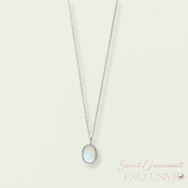 Opaal Ketting Zilver Opalia